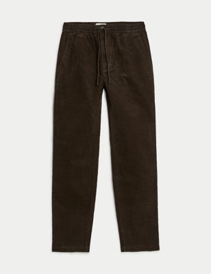 Tapered Fit Corduroy Stretch Joggers