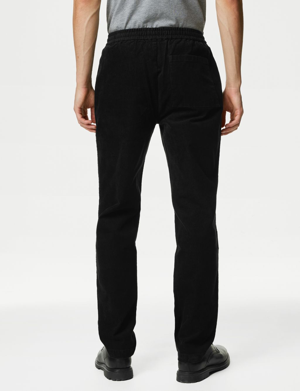 Tapered Fit Corduroy Stretch Joggers image 5