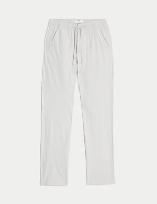 Slim Fit Elasticated Waist Trousers