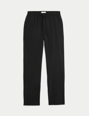 Slim Fit Elasticated Waist Trousers