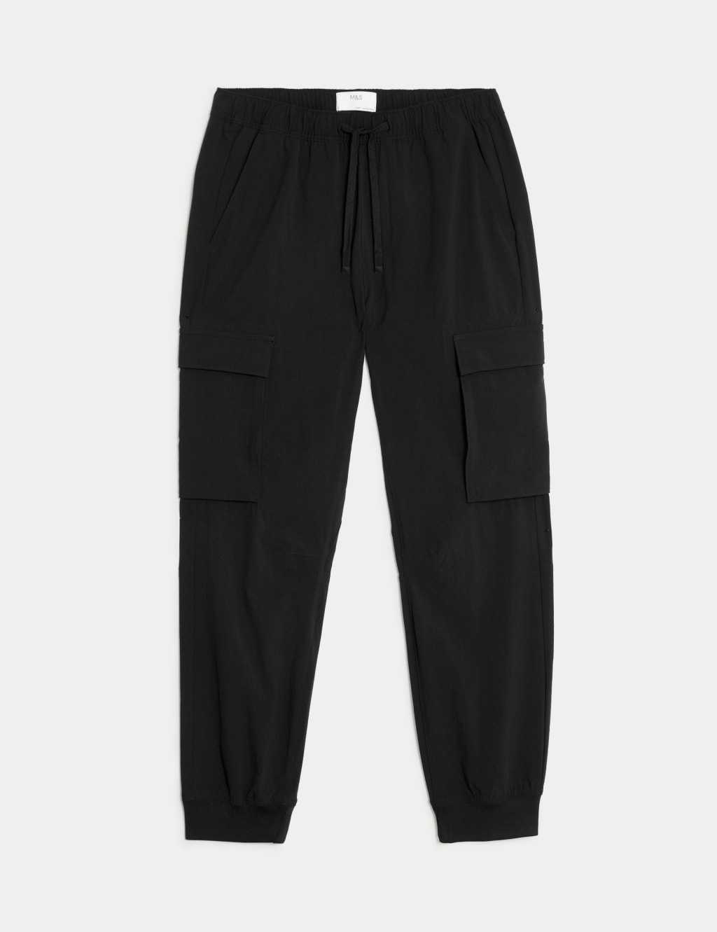 Slim Fit Elasticated Waist Cargo Trousers image 2