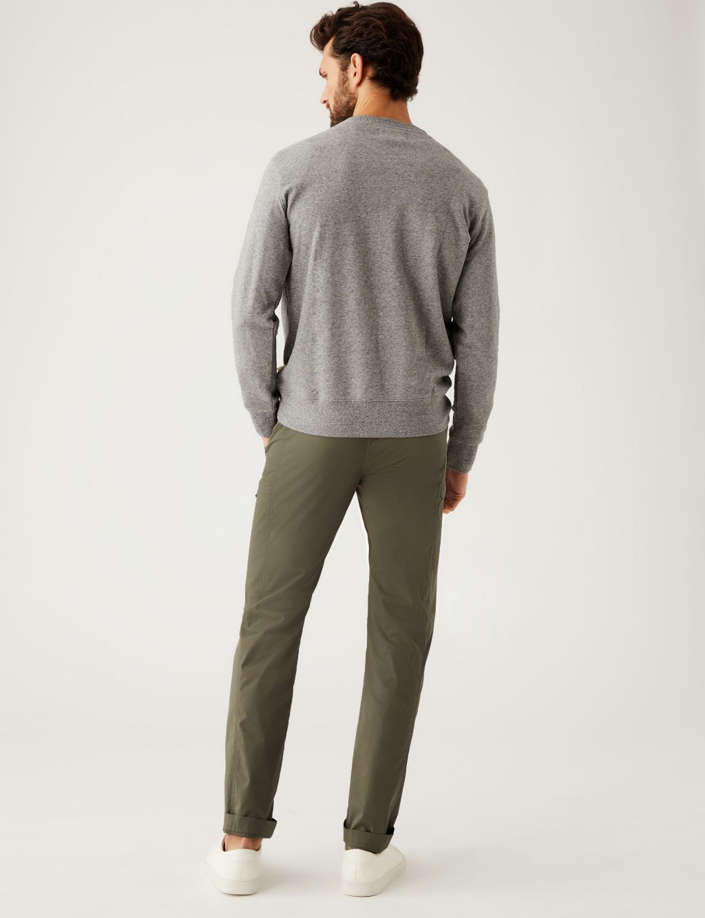Slim Fit Belted Trekking Trousers image 3