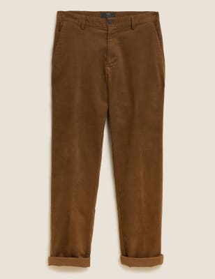 m&s casual trousers