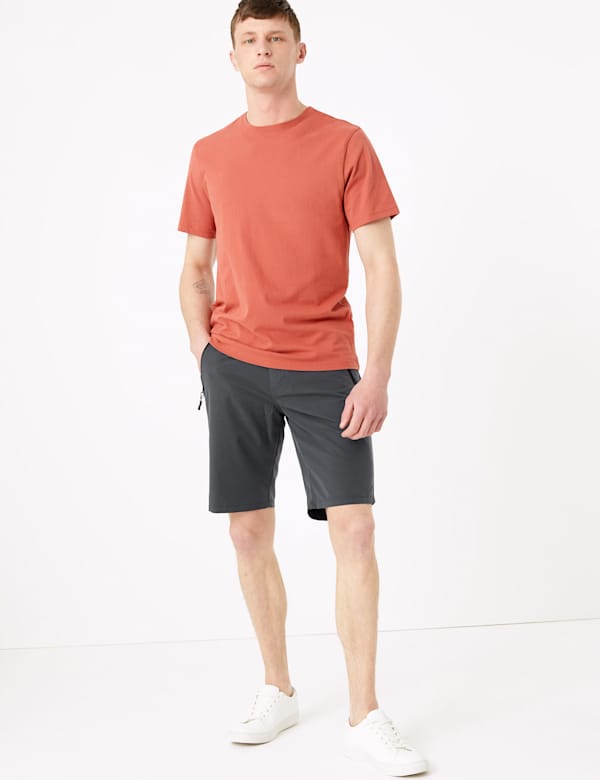 Belted Utility Shorts