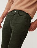 Slim Fit Corduroy Trousers