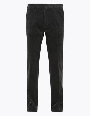 m&s casual trousers