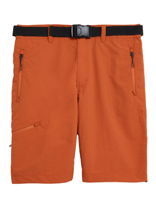 

Mens M&S Collection Trekking-Shorts mit Gürtel - Burnt Orange, Burnt Orange