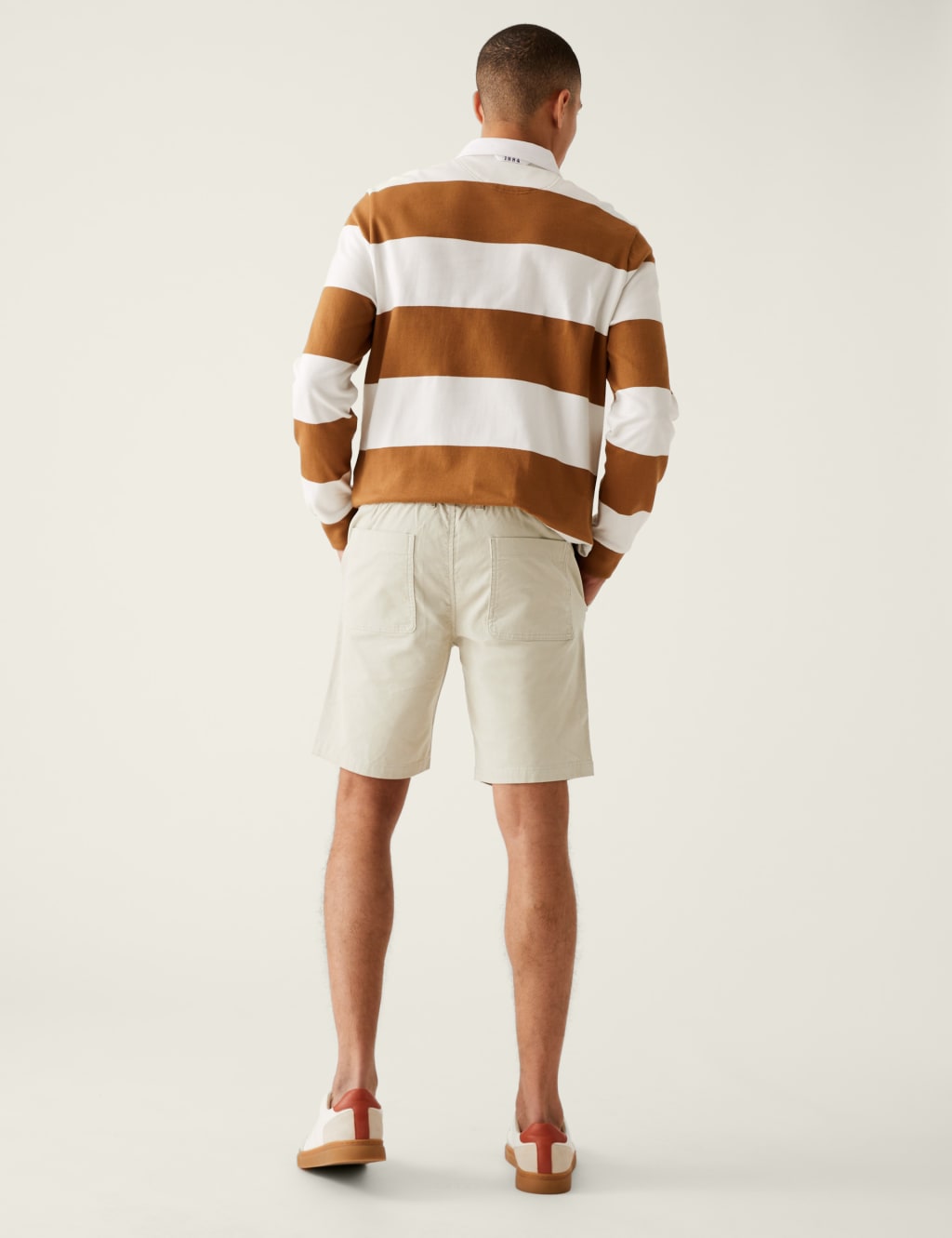 Pure Cotton Corduroy Elasticated Waist Shorts image 5