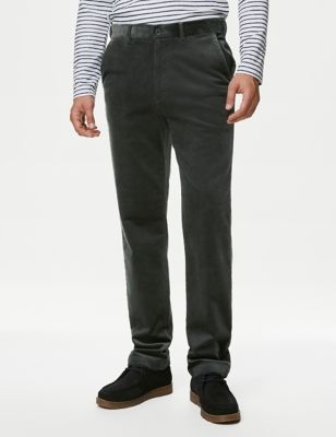 Regular Fit Luxury Corduroy Trouser - GR