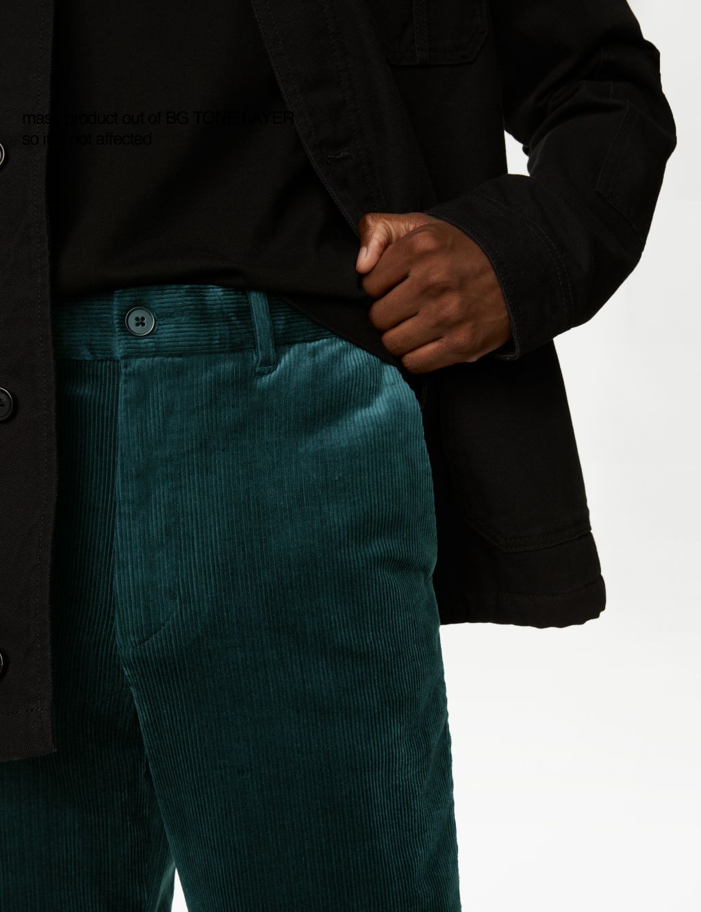 Regular Fit Luxury Corduroy Trouser image 3