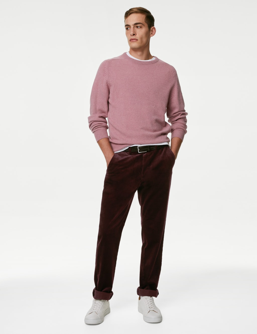 Regular Fit Luxury Corduroy Trouser image 3