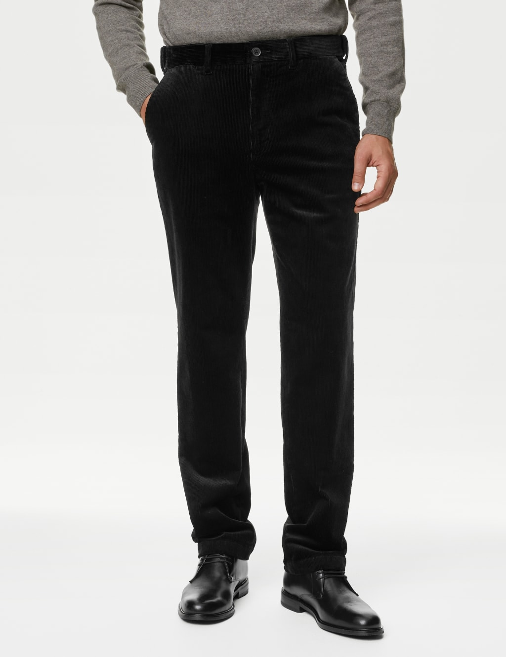 Le Laboureur French Corduroy Work Pant in Black — GARDENHEIR