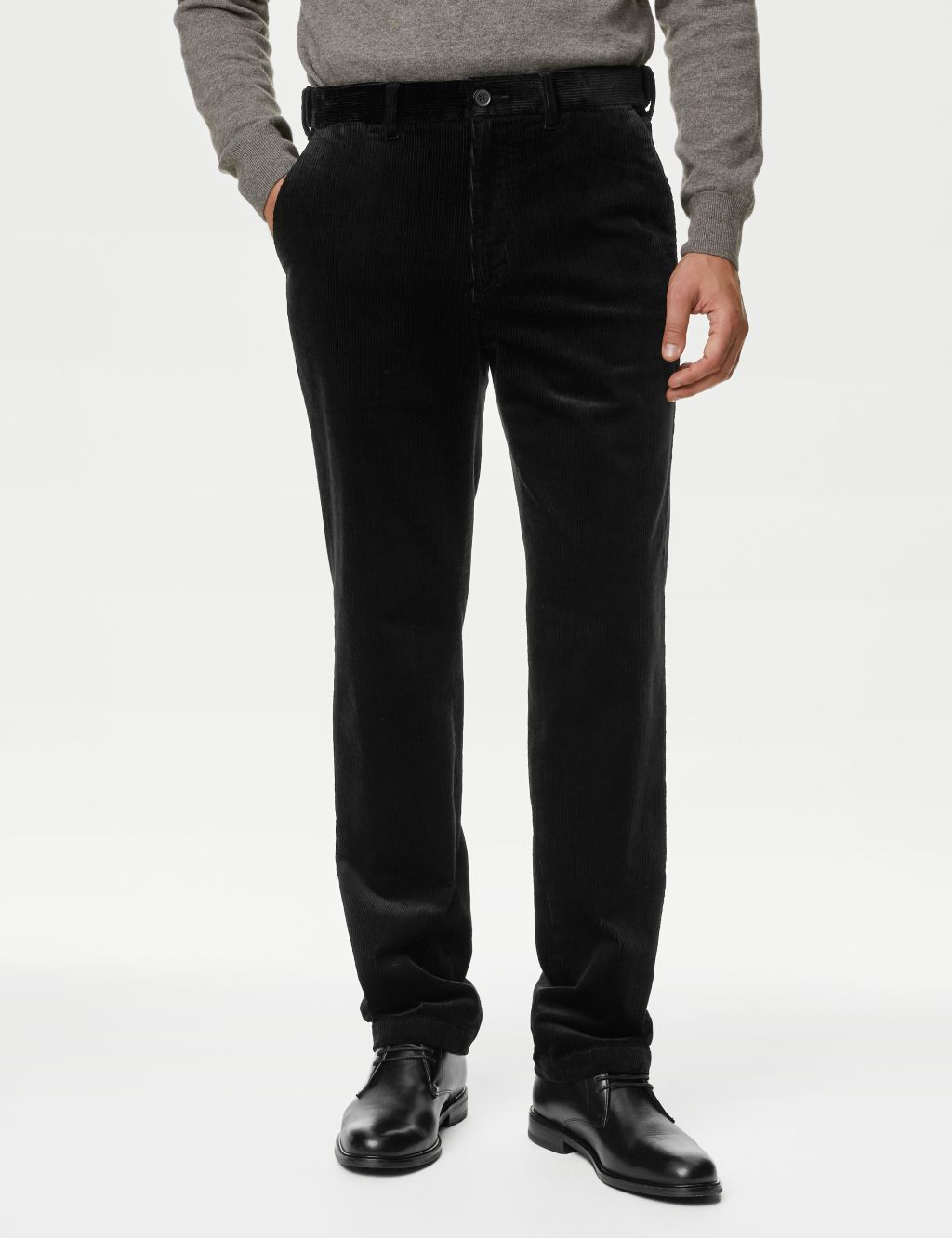 Regular Fit Luxury Corduroy Trouser image 1