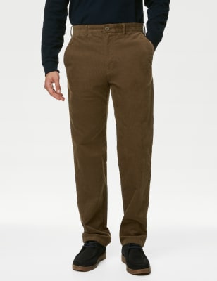 Regular Fit Corduroy Stretch Chinos