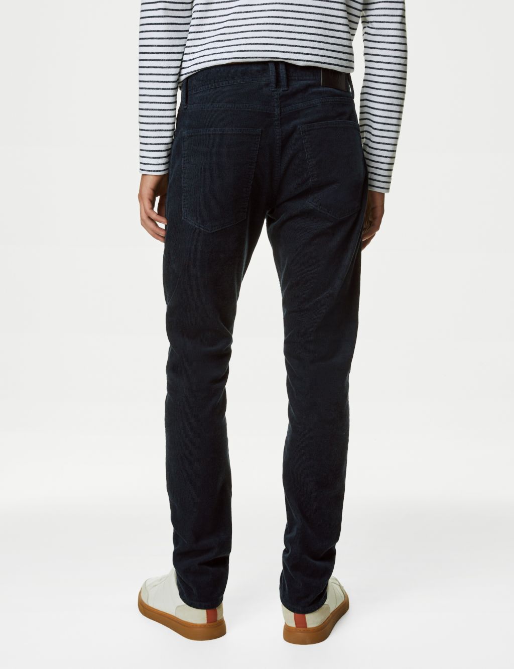 Slim Fit Corduroy 5 Pocket Trousers image 6