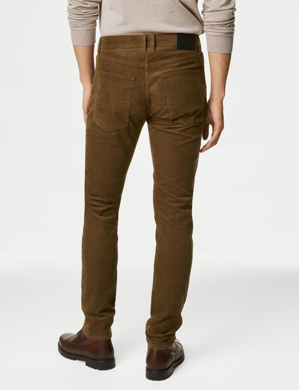 Slim Fit Corduroy 5 Pocket Trousers image 5