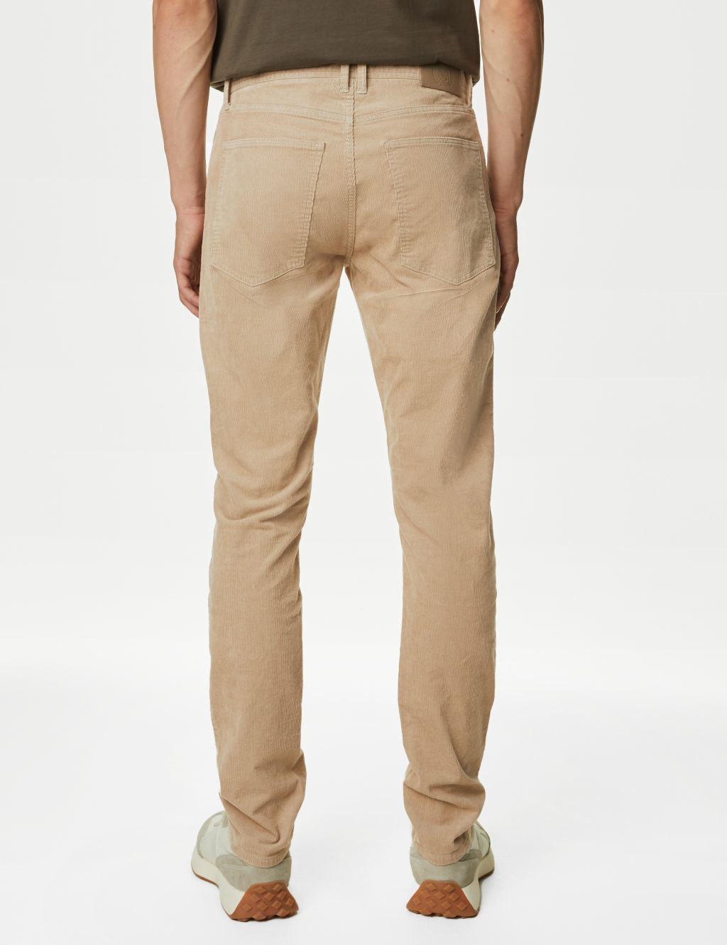 Slim Fit Corduroy 5 Pocket Trousers image 5