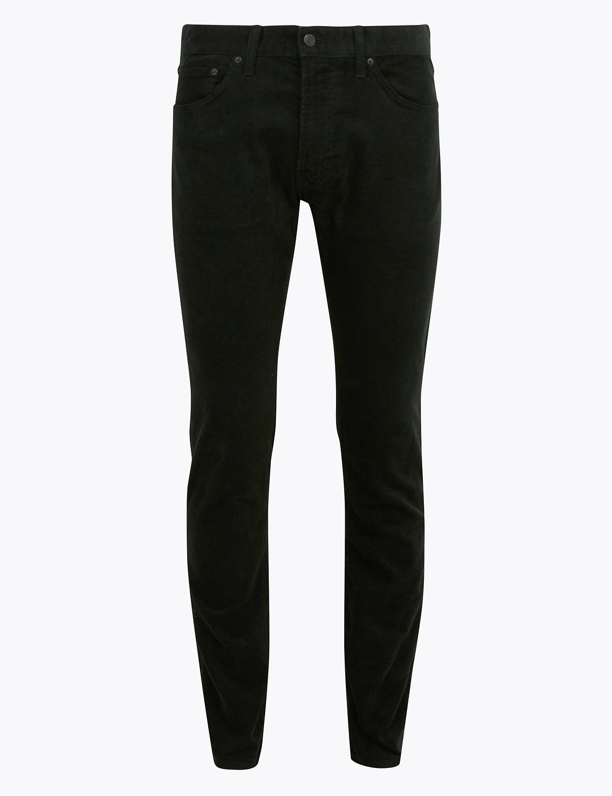 Slim Fit Corduroy 5 Pocket Trousers