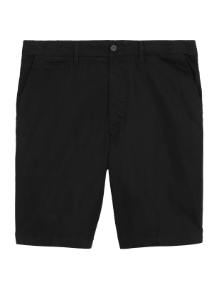 

Mens M&S Collection Super Lightweight Chino Shorts - Black, Black