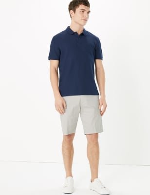 

Mens M&S Collection Super Lightweight Chino Shorts - Light Stone, Light Stone