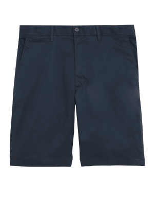 

Mens M&S Collection Super Lightweight Chino Shorts - Navy, Navy