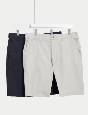 2pk Super Lightweight Chino Shorts - AT