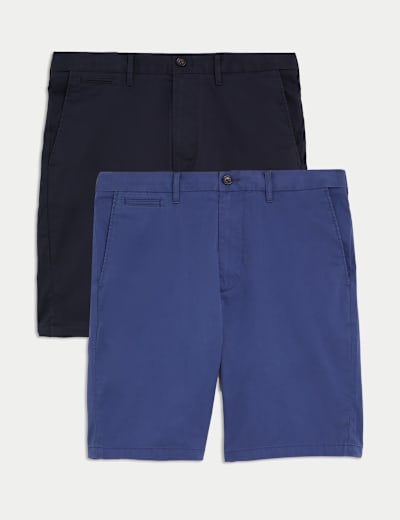 2pk Super Lightweight Chino Shorts