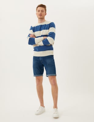 Marks and spencer hot sale mens denim shorts