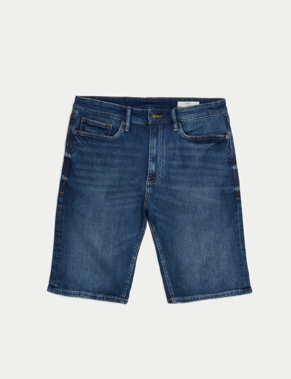 Stretch Denim Shorts image 1