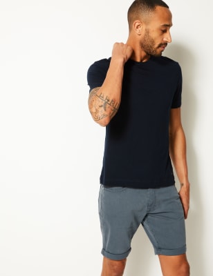 marks and spencer mens chino shorts