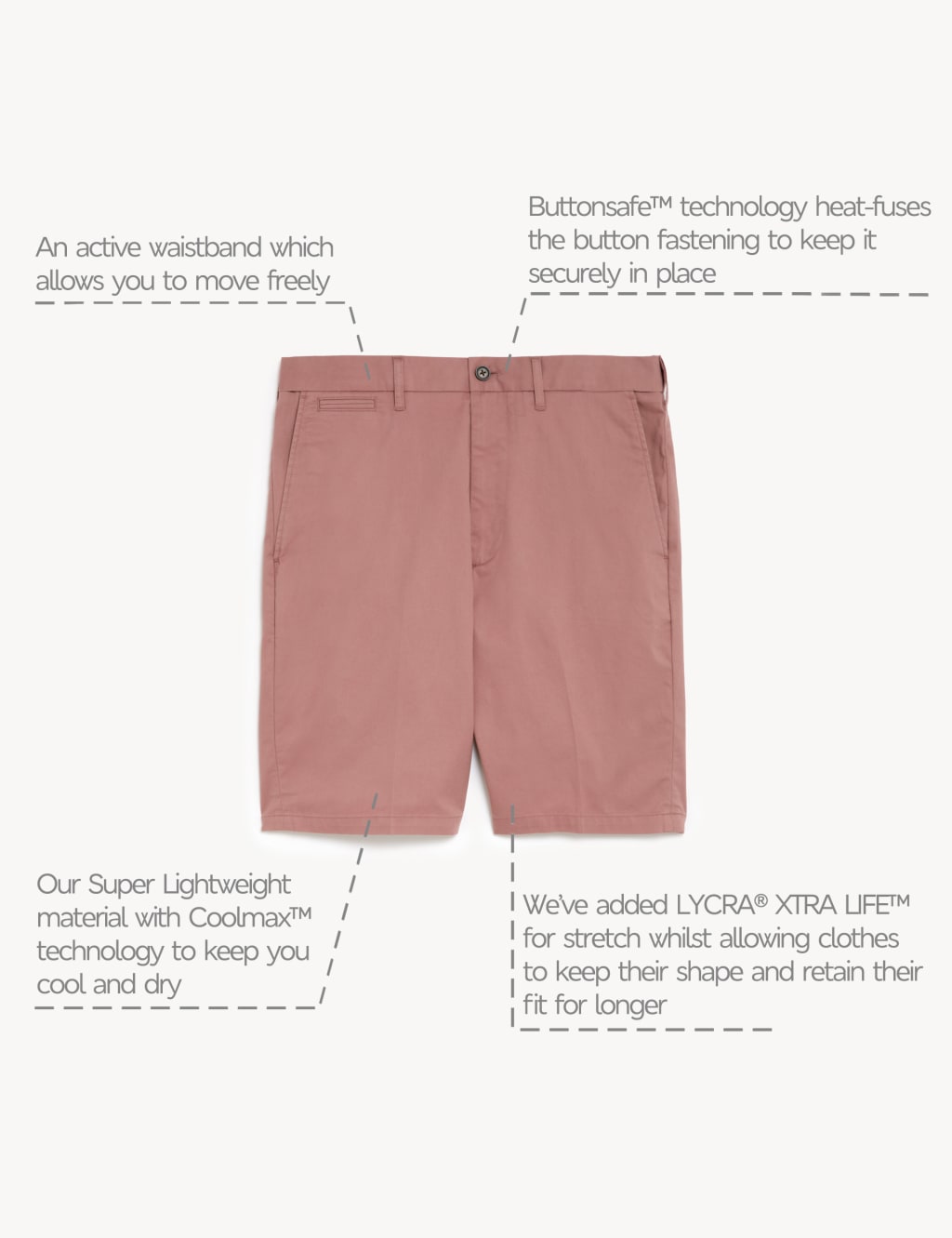 Super Lightweight Stretch Chino Shorts image 5