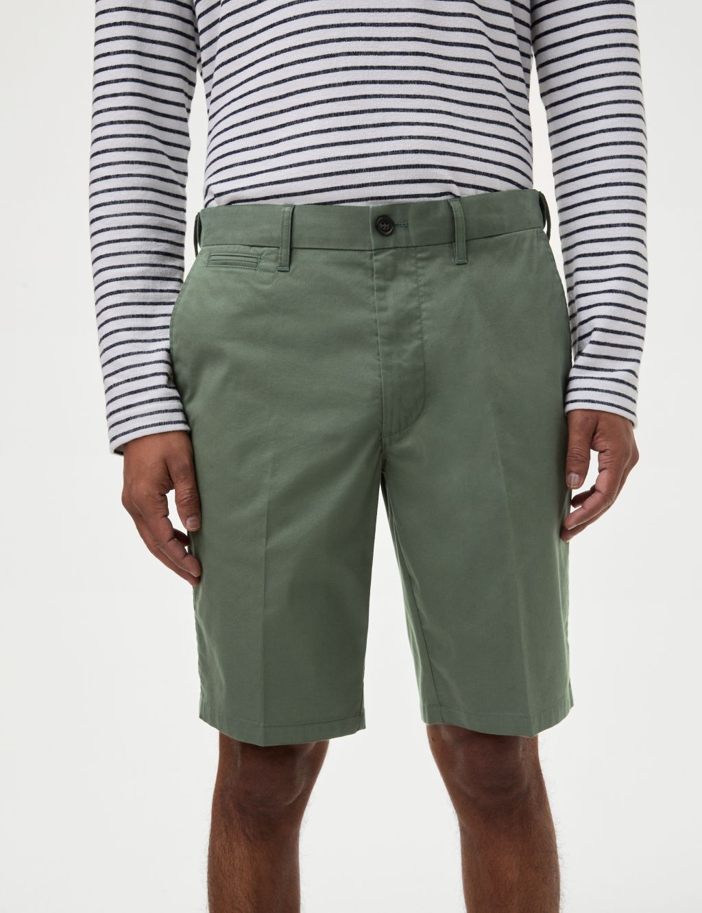 Street Shorts - Olive Green Heavy Fleece