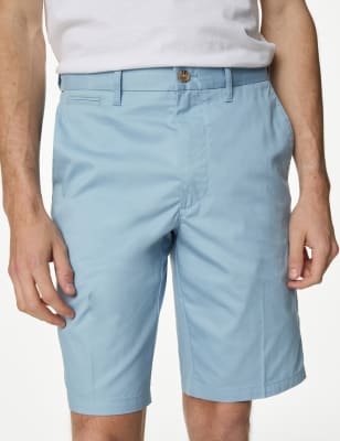 

M&S Collection Chinos cortos superligeros elásticosMens - Light Chambray, Light Chambray