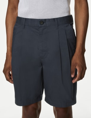 Super Lightweight Twin Pleat Chino Shorts