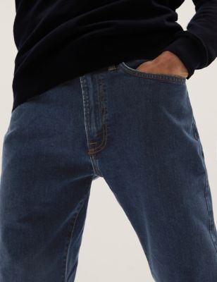 Tapered Fit Stretch Jeans with Stormwear™
