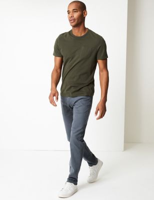 Tapered Fit Stretch Jeans with Stormwear™  - DE