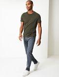 Tapered Fit Stretch Jeans with Stormwear™ 