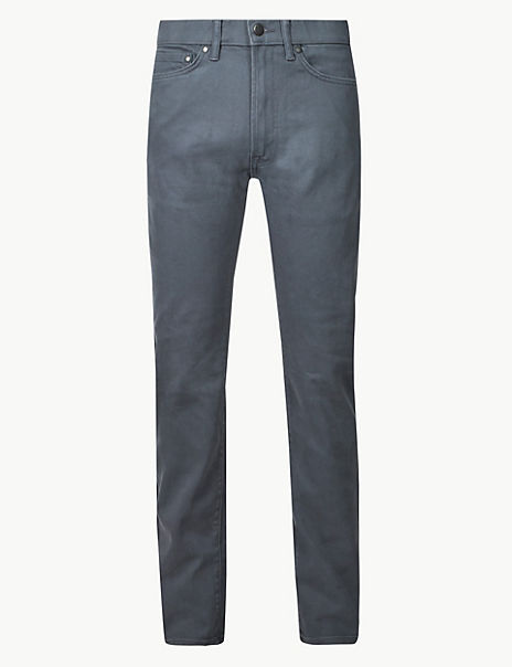 Tapered Fit Stretch Jeans with Stormwear™ | M&S Collection | M&S