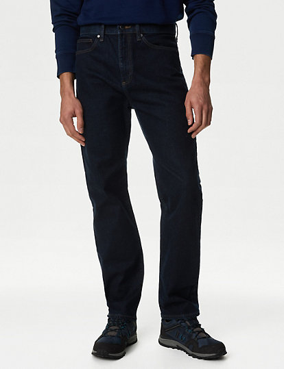 m&s collection stormwear™ jeans - 3833 - dark indigo, dark indigo