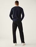 Shorter Length Straight Fit Stretch Jeans with Stormwear™