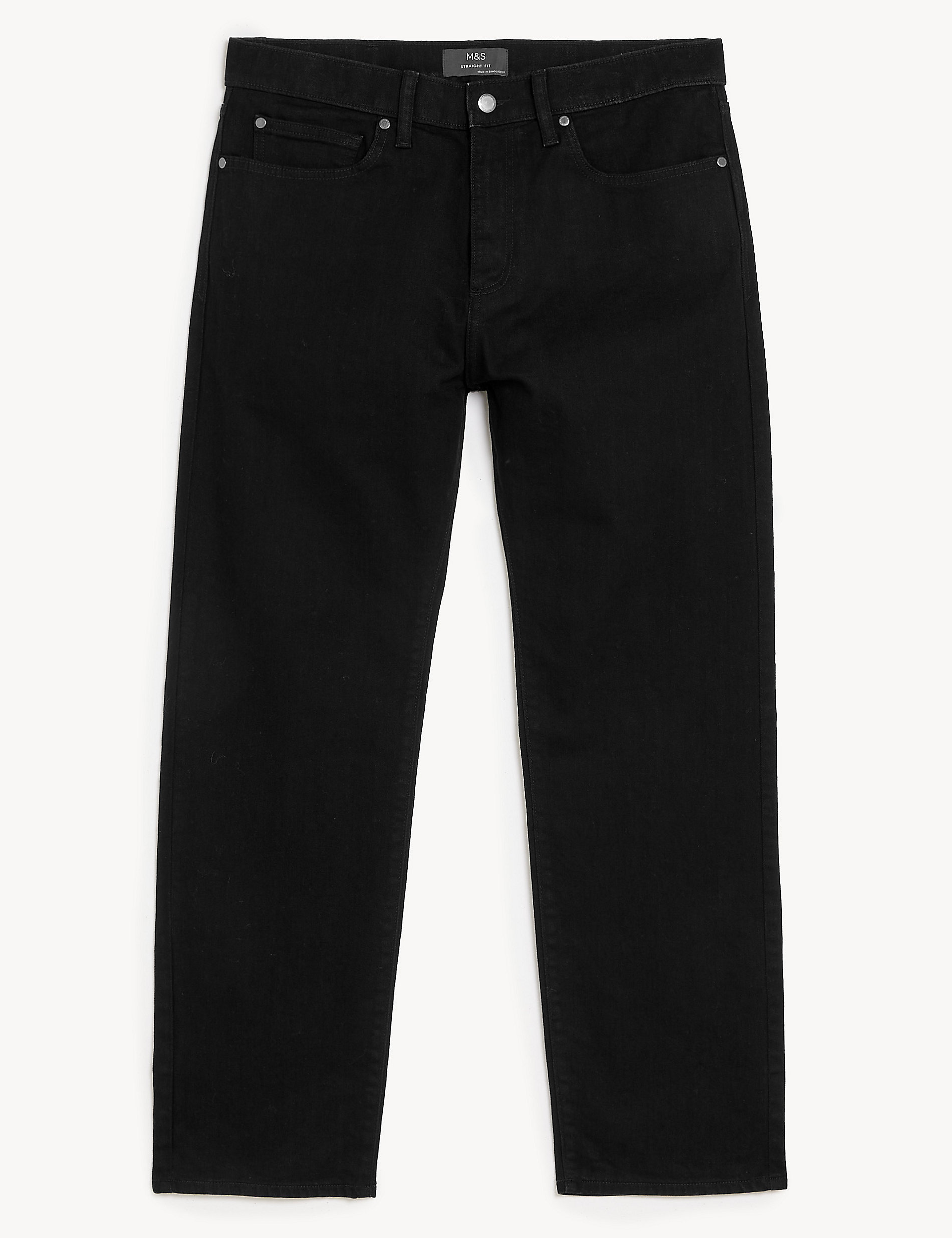 جينز بتصميم مستقيم بطول أقصر مع خاصية التمدد وتقنية Stormwear™