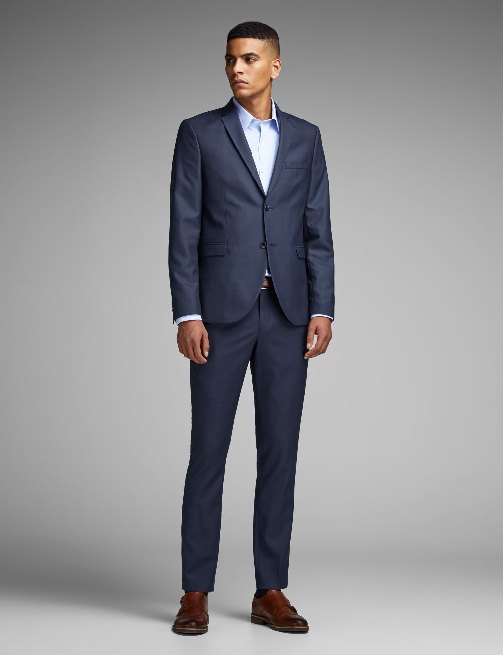 Tailored Fit Trousers image 1