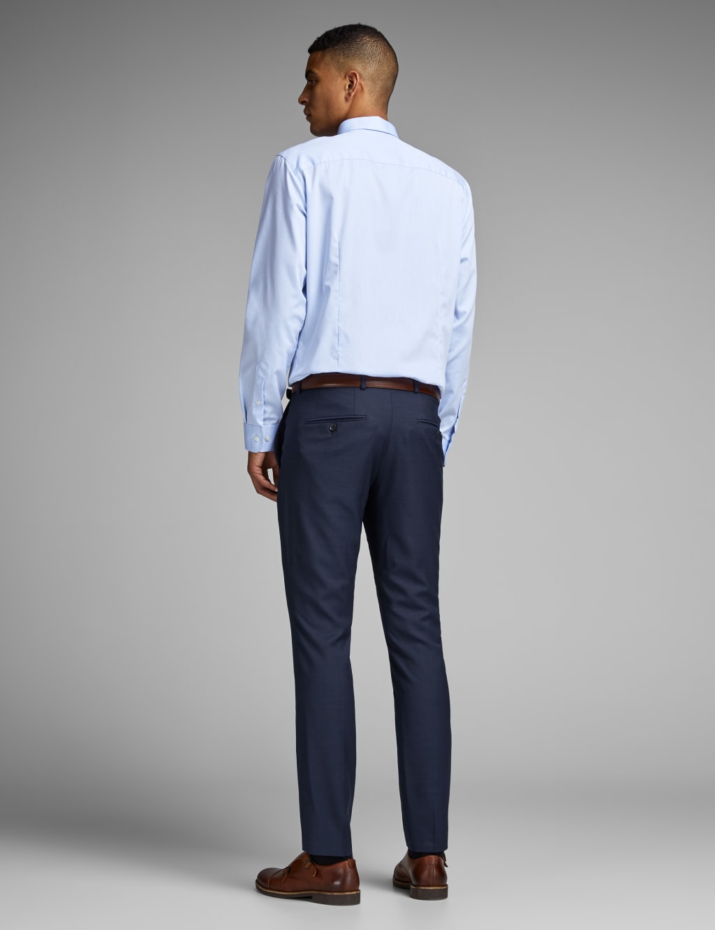 Tailored Fit Trousers image 3