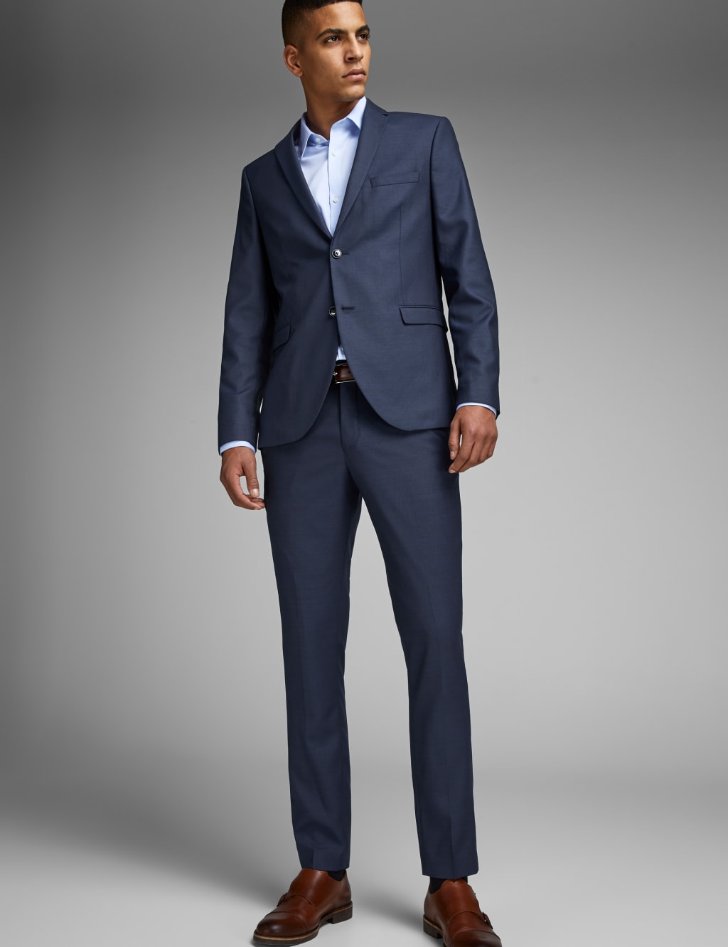 Tailored Fit Trousers image 6
