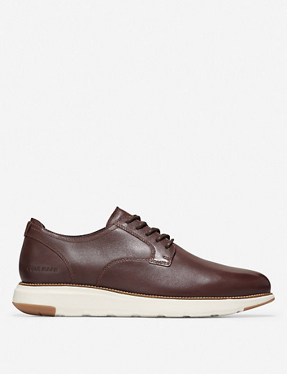 cole haan grand atlantic wide fit leather oxford shoes - 11 - brown, brown