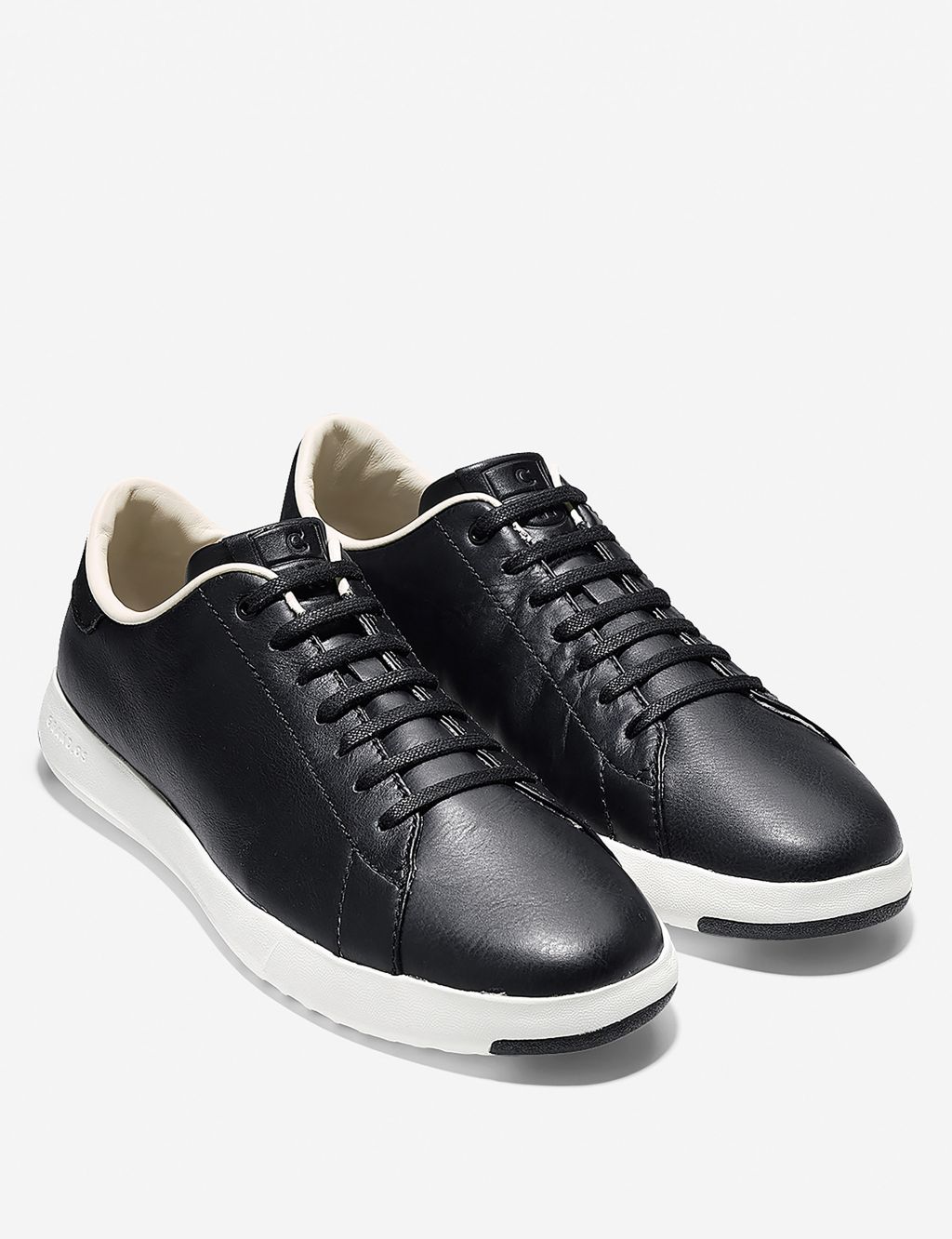 Grandpro Leather Lace Up Trainers image 2
