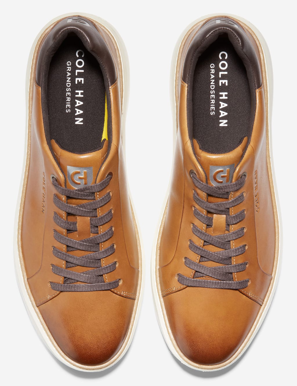 Grandpro Topspin Leather Lace Up Trainers image 4