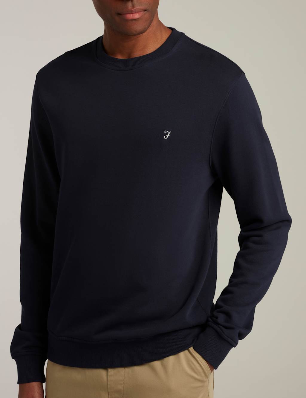 Organic Cotton Crew Neck Sweatshirt image 3