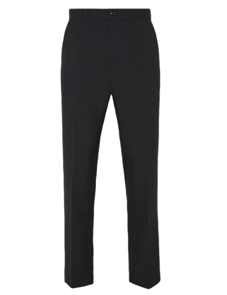 Slim Fit Flat Front Trousers | M&S Collection | M&S