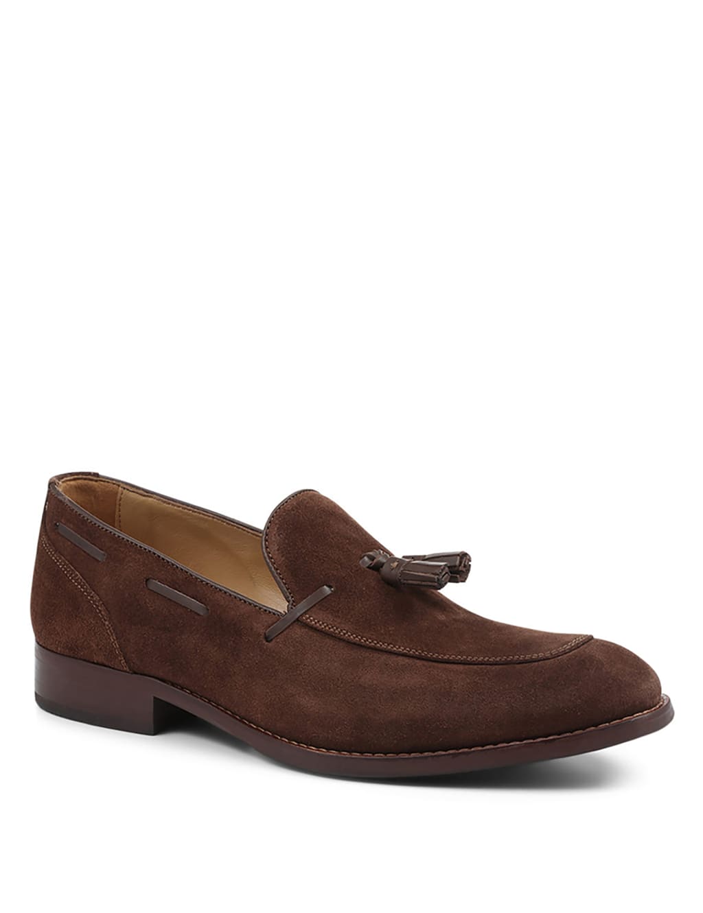 Suede Tassel Slip-On Loafers image 2